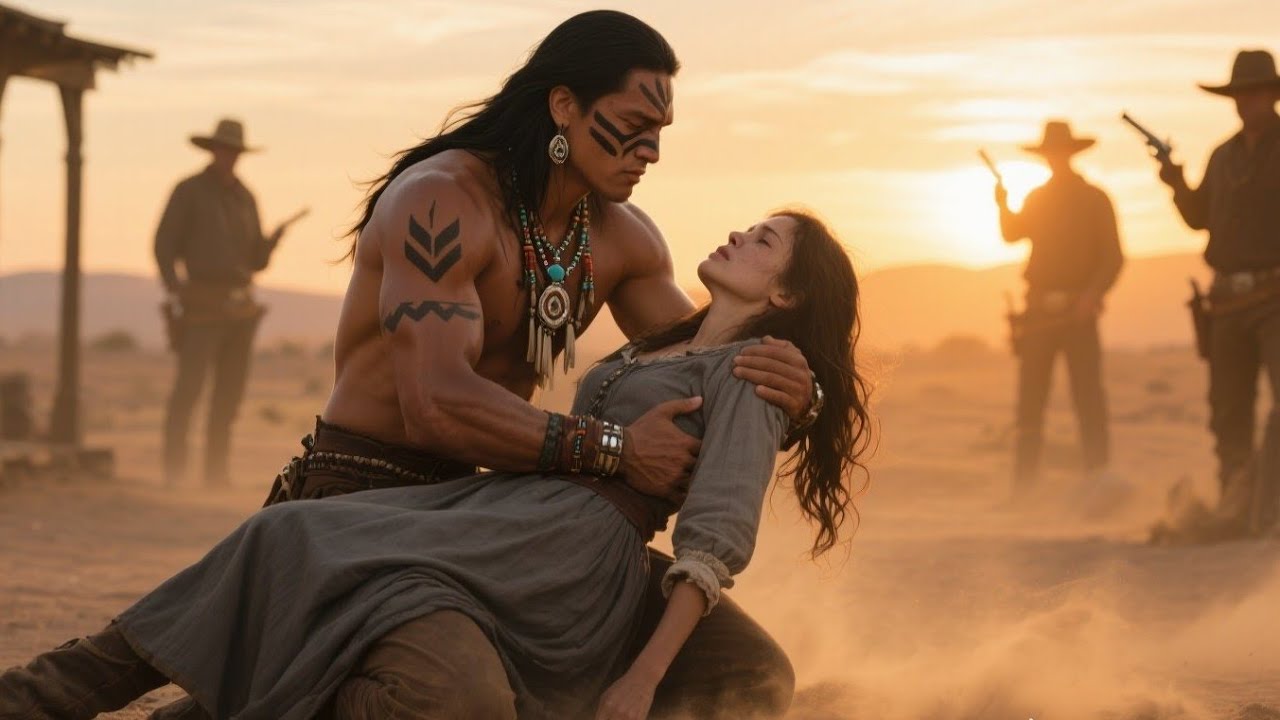 When She Collapsed at the Slave Auction, the Apache Whispered, “No One Touches Her Again.”