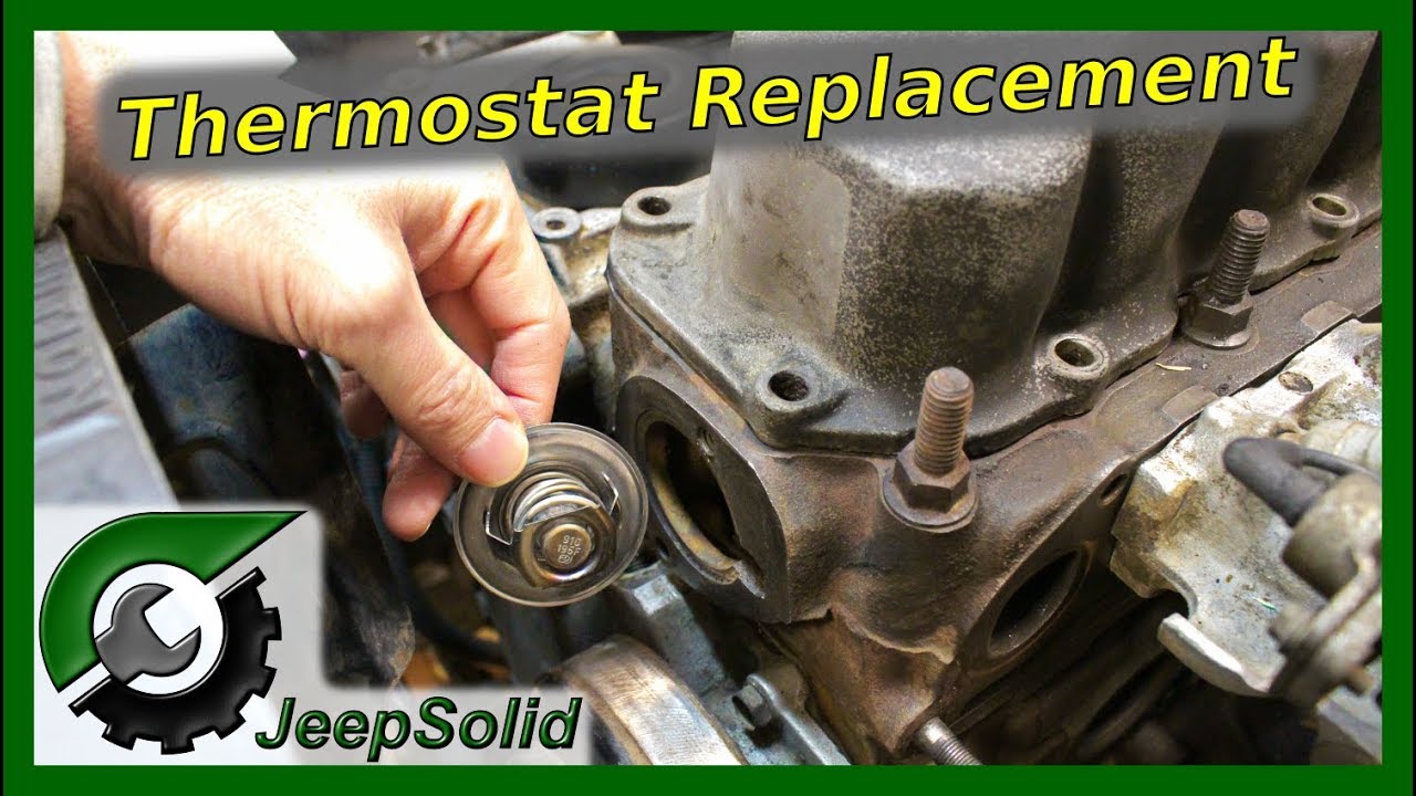 Actualizar 58+ imagen 2001 jeep wrangler thermostat replacement