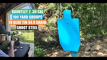 At Least 100 Yard Groups - Gauntlet 2 .30 cal