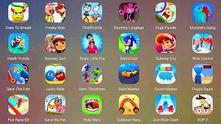 Roblox,Fun Race 3D,SprankySurvival,Race Master 3D,Save the Doge,Subway Surfers City,Draw To Smash... screenshot 3