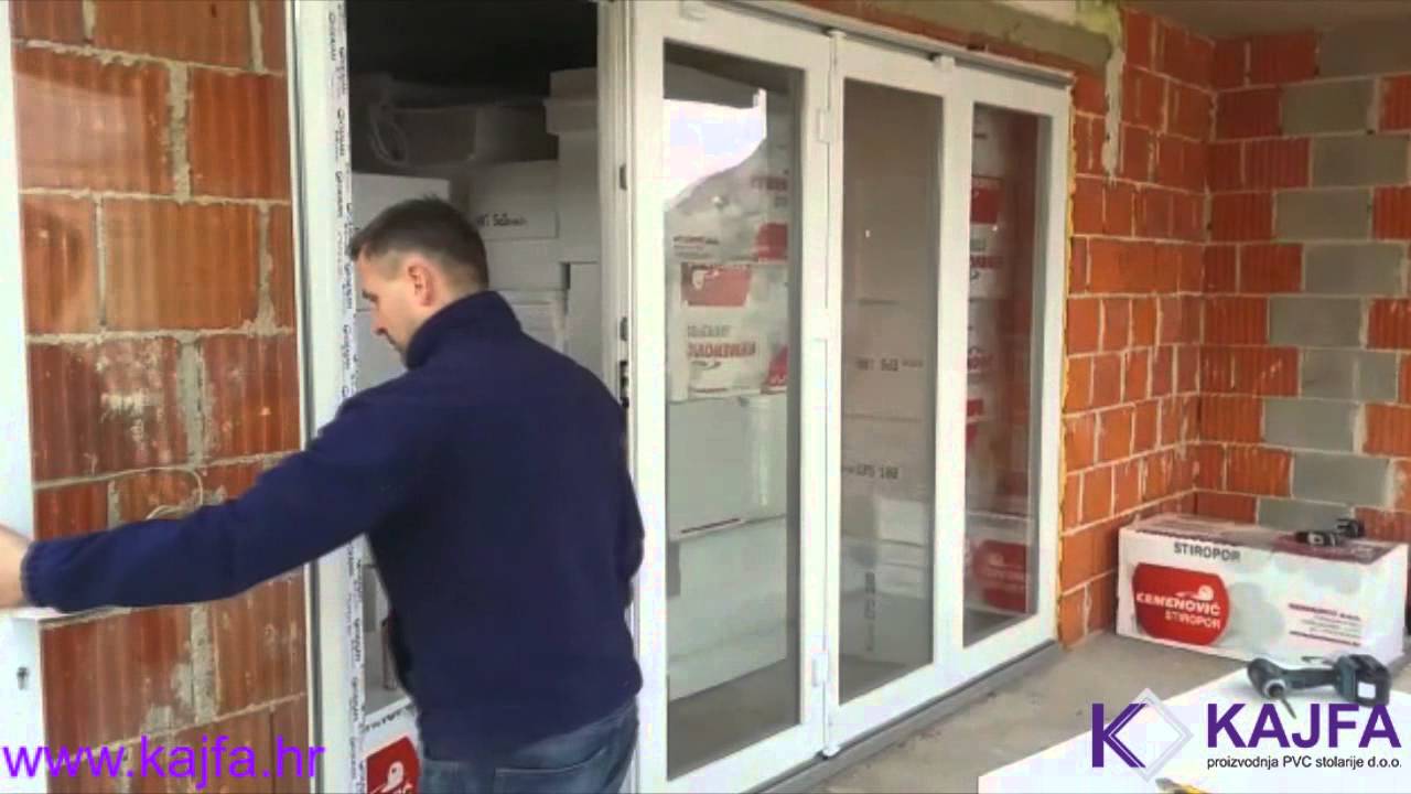 Harmo vrata/stijena - Kajfa PVC prozori i vrata - YouTube