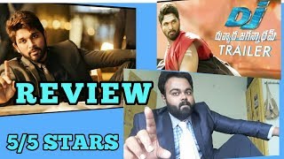 Dj duvvada jagannadham trailer - allu arjun, pooja hegde | reaction | review | 5/5 stars