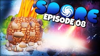 VOLCANOES! OCEANS! METEORS! BUILD A CIVILISATION | Spore (Let's Play Spore Part 8)