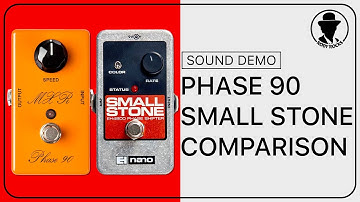 MXR PHASE 90 vs SMALL STONE | Sound Comparison (No Talking)