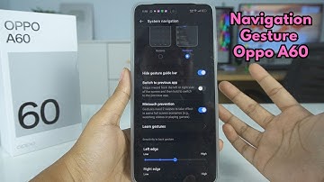 How To Change Button Navigation To Gesture Navigation Oppo A60