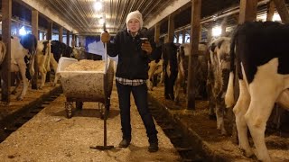 Traditional Dairy Farming In -45 Degree Temperatures.