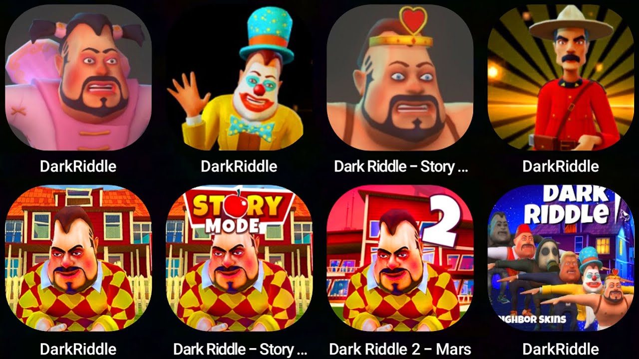 Dark Riddle,Dark Riddle 2-Mars,Dark Riddle Riddle 3-Story Game Play