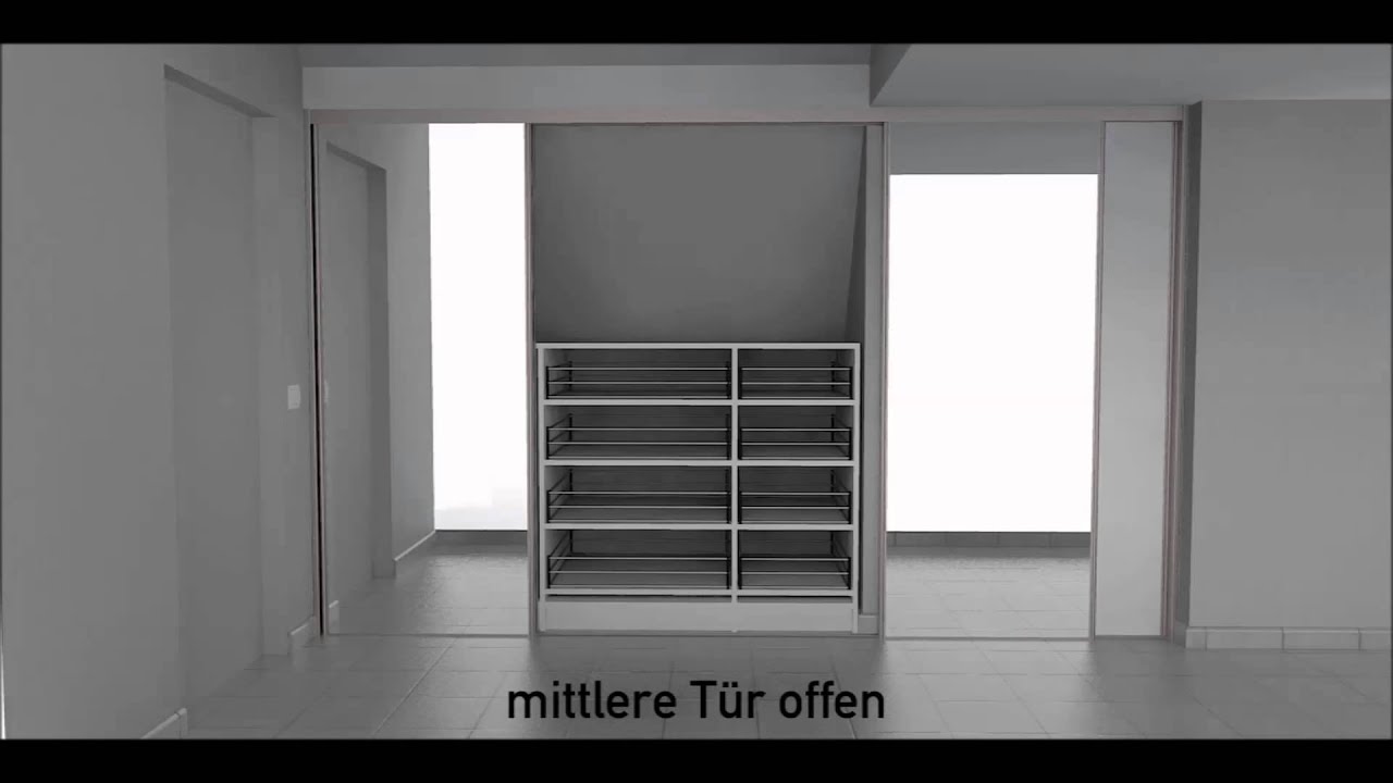 Stauraum in einer nische unter einer dachschräge von dÃrr mannheim ...
