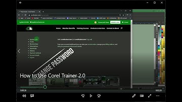 How to Use Corel Trainer 2 0