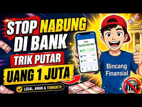 Jangan Nabung Di Bank - Putar Uang 1 Jutamu Dengan Trik Ini