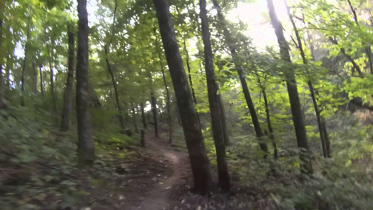 Mountain Biking Whitetail Ridge River Falls WI 9 22 14 YouTube