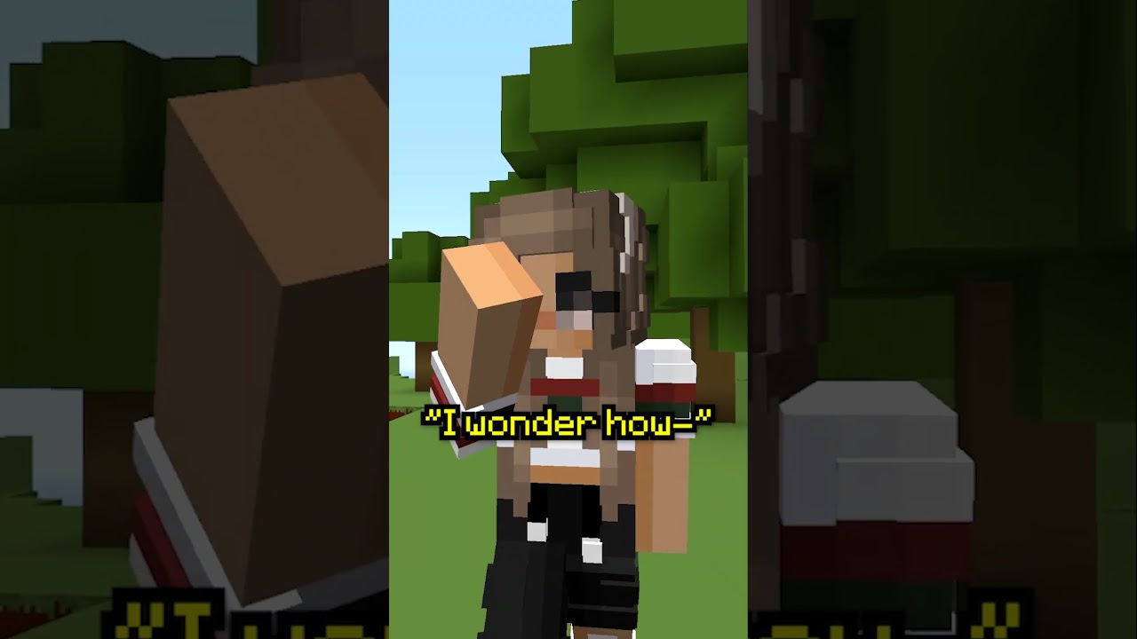 Minecraft, But you have to make EVERYTHING REALISTIC...