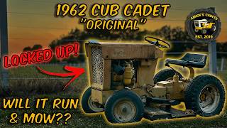 Can We Make This 64 Year Old Cub Cadet with a STUCK Engine Run and Mow Again??