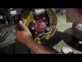 TATA Winger wheel service and brake liner face tu gadi #automobile #dothingsyoudontwanttodo #osm#
