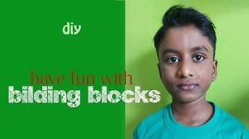 DIY My Happy House Educational Building Blocks