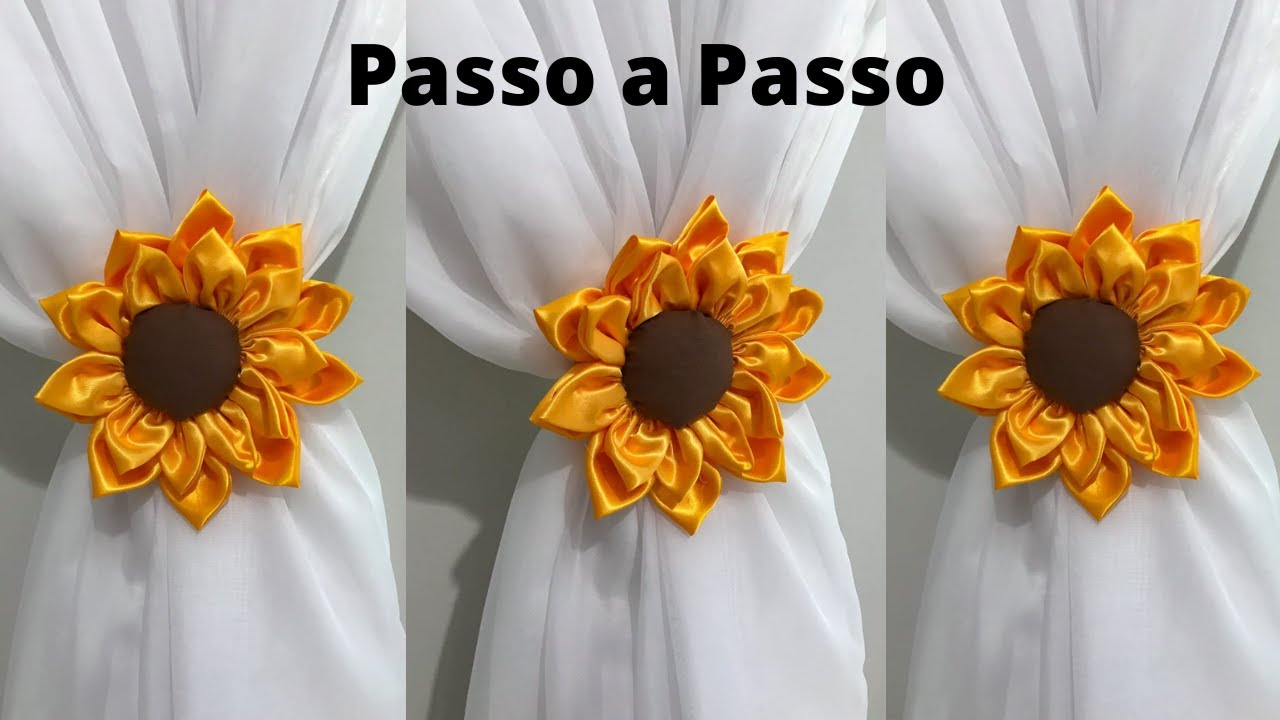 ЗАЖИМ ДЛЯ ШТОР FUXICO EASY SUNFLOWER — DJANILDA FERREIRA