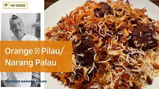 Ramadan Special Rice /Naranj Palau/ Orange Pilau/ Reis mit Orangenen