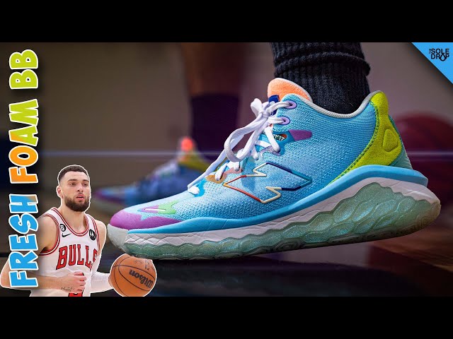 Which basketball shoes Zach LaVine wore