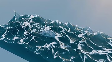 Maya Bifrost Guided Ocean Simulation