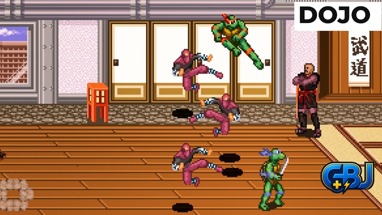 Leo & Raph – TMNT Rescue Palooza OpenBOR Co-Op 2025 Gameplay (Dojo Stage)