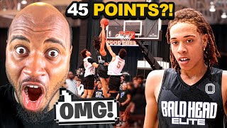 MY AAU PLAYER DROPPED 45 POINTS IN A SOLD OUT AAU GAME!