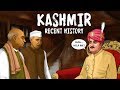 A brief history of Kashmir's recent events and accession to India.