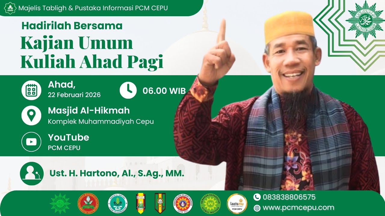 Live Kajian Ahad Pagi