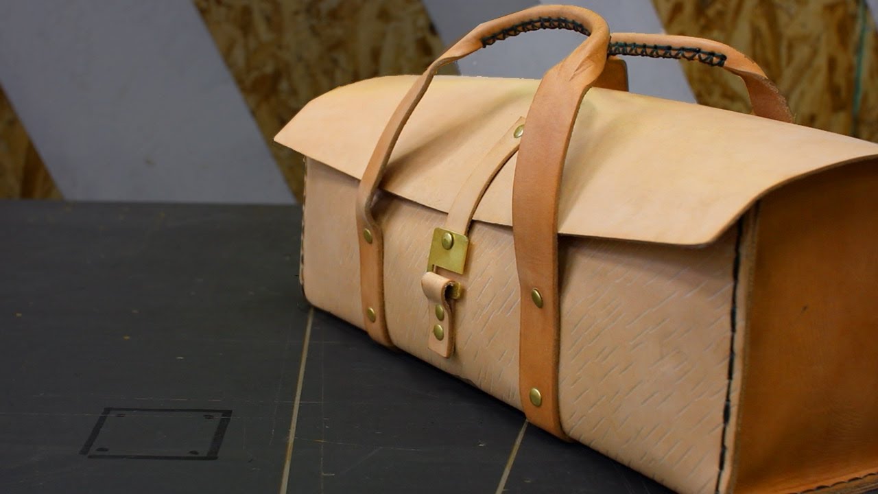 Making a Leather Toolbox YouTube