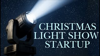 EPIC Beam Startup - SCHATZ Christmas Light Show 2025