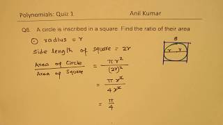 Polynomials Solved Complete Quiz MPM1D IB Math Grade 9