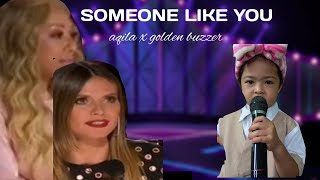 Golden buzzer: all the judges cried when he heard the song Aqila whit an extraordinary voice