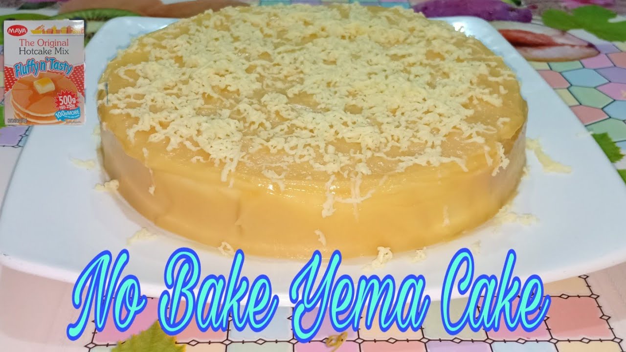 No Bake Yema Cake Using Pancake Mix YouTube