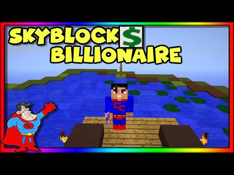 Skyblock Billionaire :  "  Minecraft Lets Play Ep1  I Think I Have Pooed My self  "