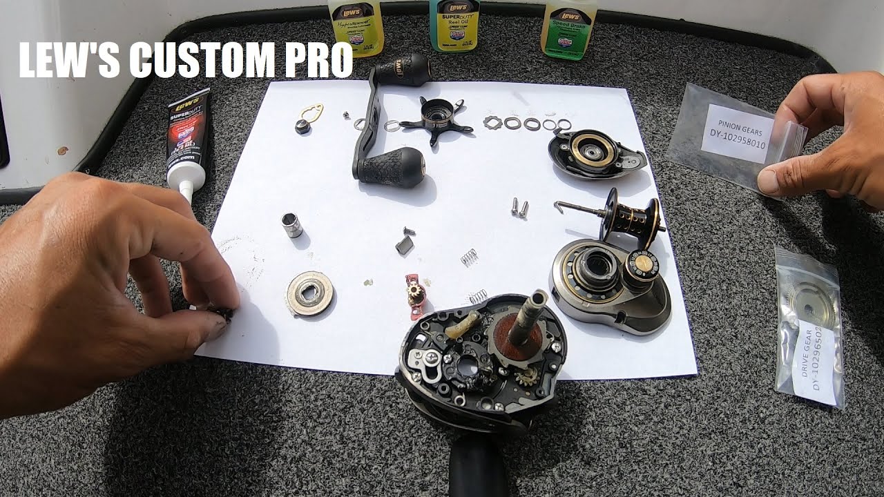 How to Replace the Drive and Pinion Gear on a Lew's Custom Pro