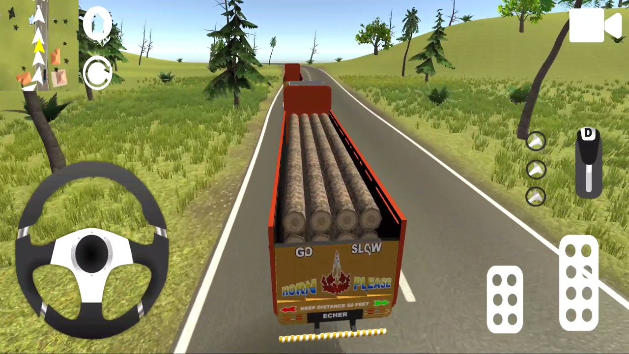 Uphill Mountain Cargo Truck Driving Simulator 2021 - India Real Truck Driving Game Android Gameplay