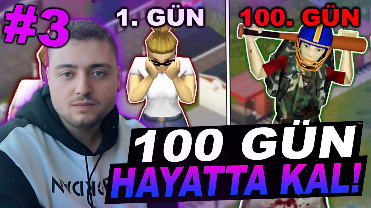 CyberRulzTv - "Project Zomboid'de Karavan ile 100 Gün Hayatta Kaldım" #3 İzliyor! ‪