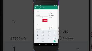 Crypto Currency Converter android application screenshot 3