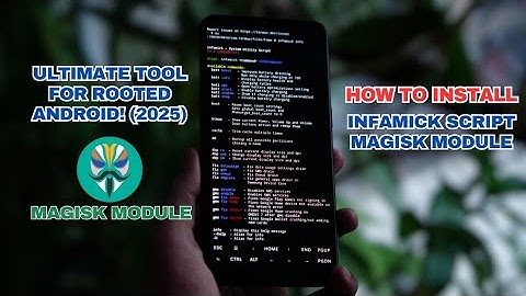 The BEST Magisk Module for System Tweaks? 🤔 How to Install Infamick Script Magisk Module 🔧