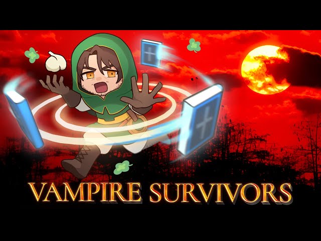 【Vampire Survivors】この世でもっとも強大なパワーとは何か　それはニンニクだ【にじさんじ/ベルモンド・バンデラス】のサムネイル