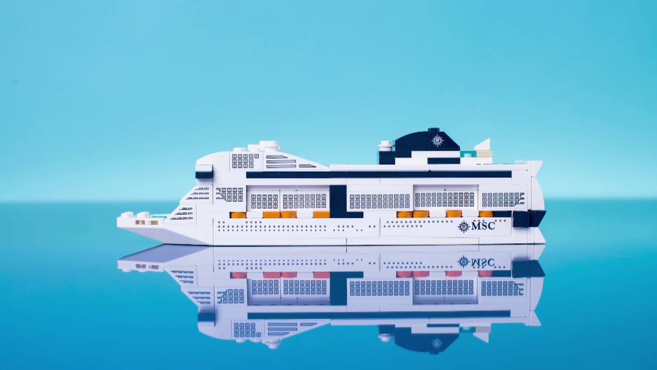 La nuova nave giocattolo MSC Crociere & Lego® - YouTube