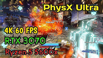 Borderlands The Pre-Sequel! - Ryzen 5 5600x, RTX 3070 | ULTRA | PhysX ULTRA | 4K | 60 FPS