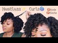 How To | Heatless, Rod-Less, Bantu-Knotless Curls (Pin Curls)
