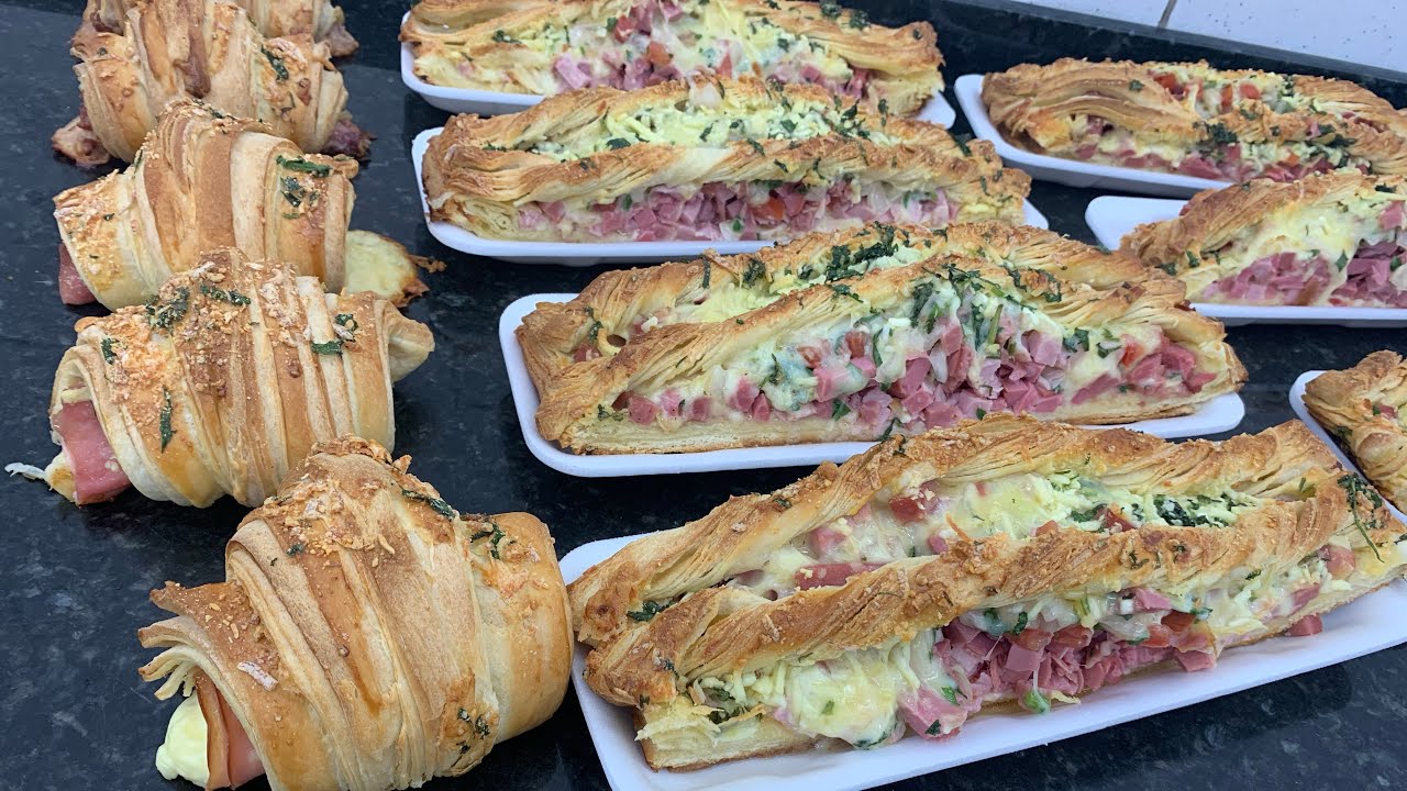 Massa semi-folhada (croissant)