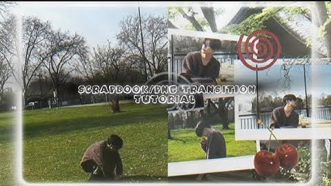Scrapbook/Png transition tutorial - Alight Motion ||Y2kkimk||