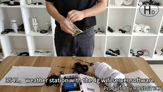 3541， weather station with the 4g wifi server software screenshot 5