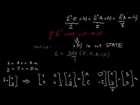 1.3 Modeling and simulation of dynamical systems (AE3B35MSD): DAE models
