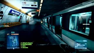 Battlefield 3 Beta - Online Multiplayer Rush on Operation Metro - Live Commentary First Impressions