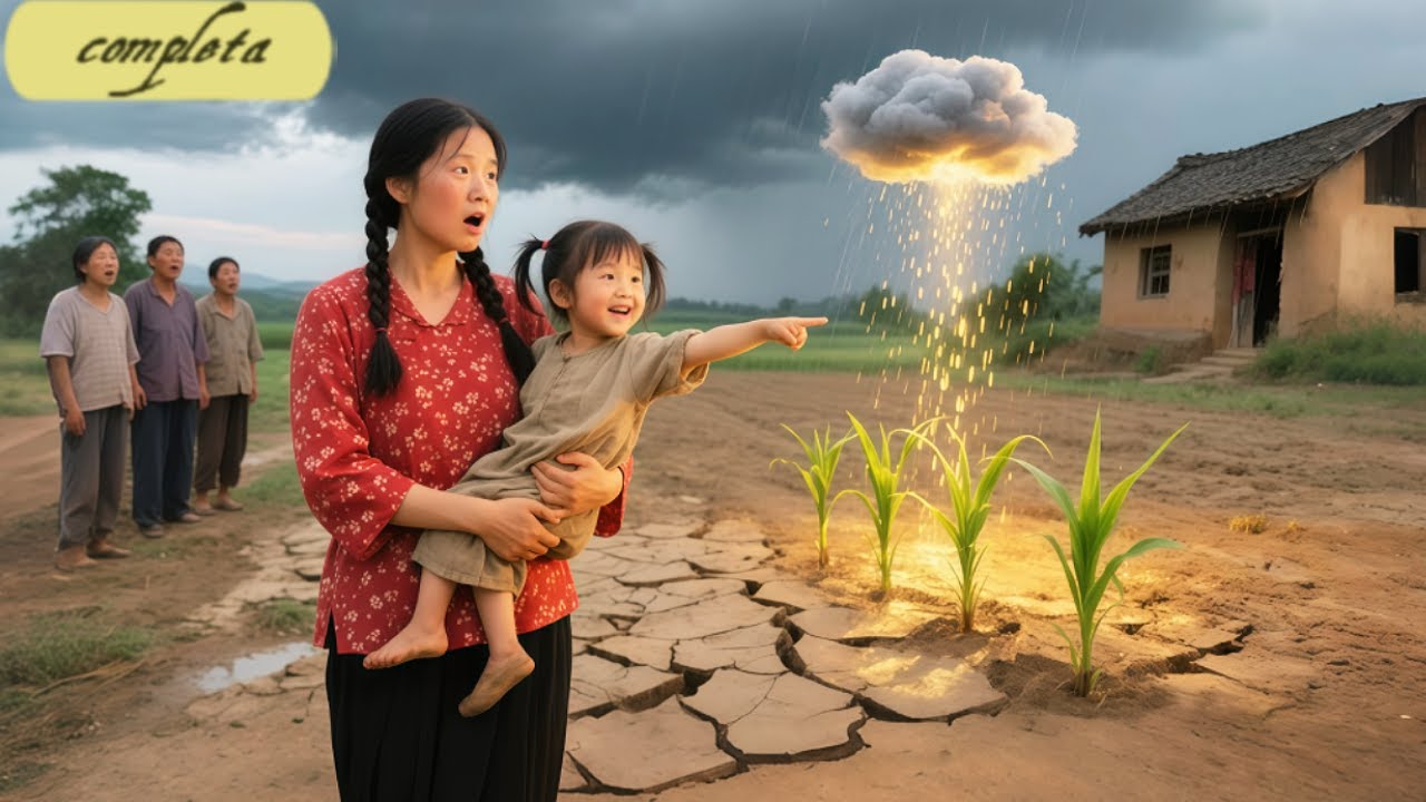 ¡Viuda adopta a bebé abandonado… y la lluvia cae en tierra seca!¡Era una estrella enviada del cielo!