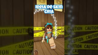 IDEIA DE SKIN GRÁTIS NO BROOKHAVEN #roblox #brookhaven #rp #shorts