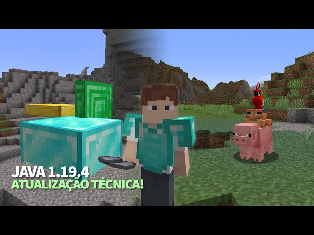 Minecraft 1.19 - Atualização Selvagem (PS4) 